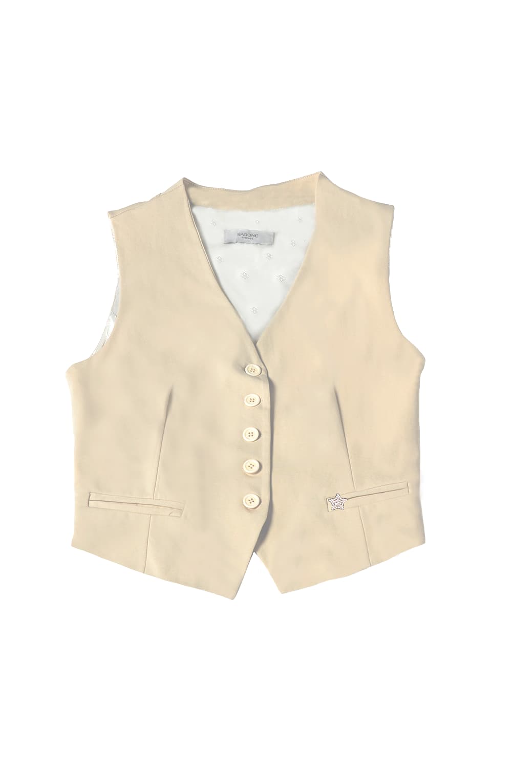 Gilet Star donna Beige donna Barone firenze - 2