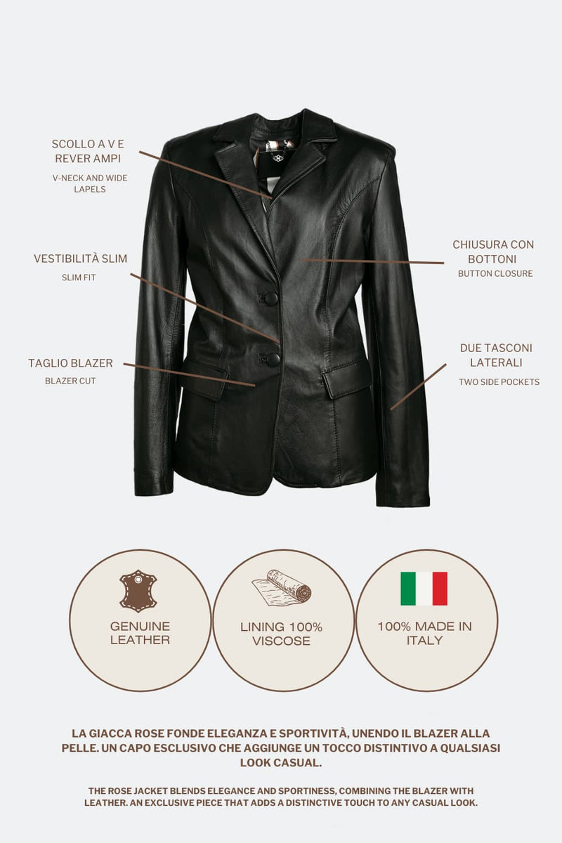 Blazer Rose donna Barone firenze - 7