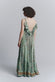 Abito Lungo Gipsy Turchese Spallini Sottili donna Barone firenze - 3