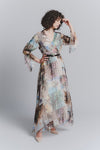 Abito Lungo Seta Panorama donna Barone firenze - 1