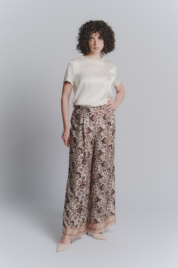 Pantalone Palazzo Fantasia Moca donna Barone firenze