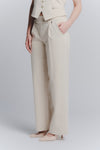Pantalone Palazzo Shine Beige donna Barone firenze - 2