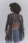 Blusa Nera Seta  Barone firenze - 2