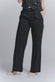 Pantalone Palazzo Shine Nero donna Barone firenze - 2