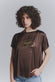 T-shirt donna Leopardo Cioccolato donna Barone firenze - 1