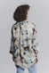 Blusa Bottoncini Fiori Celeste donna Barone firenze - 2