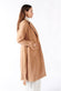 Cappotto Cammello Lungo Con Cintura donna Barone firenze - 4