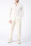 Camicia Coreana Cotone Tramata  Barone firenze - 2