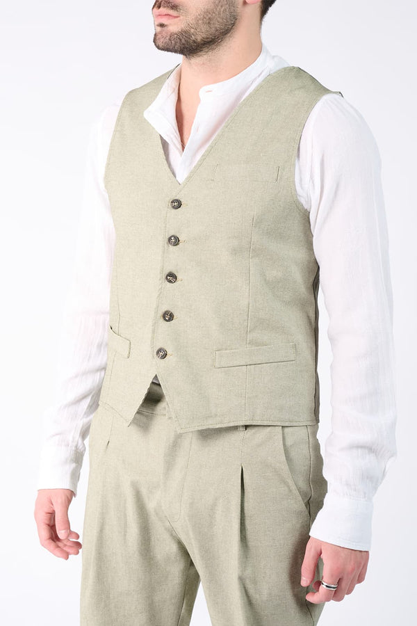 Gilet Uomo Militare uomo Barone firenze
