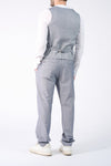 Gilet Uomo Gessato Denim uomo Barone firenze - 4