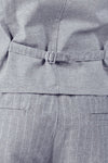 Gilet Uomo Gessato Denim uomo Barone firenze - 3