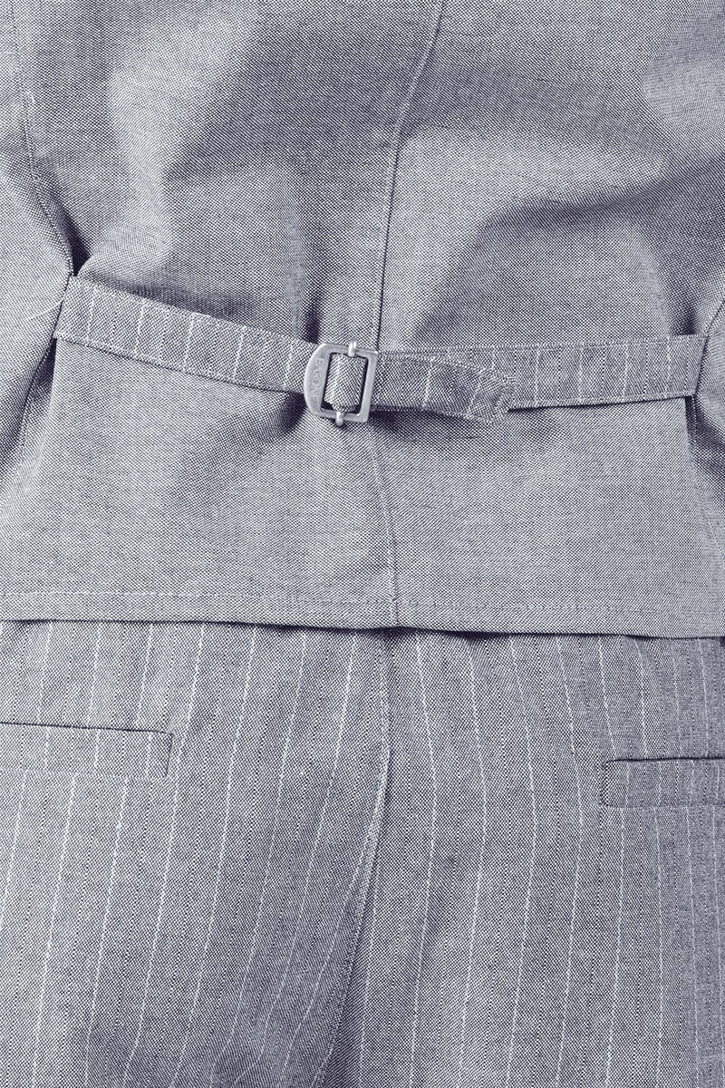 Gilet Uomo Gessato Denim uomo Barone firenze - 3