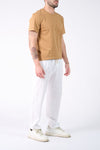 T-shirt Barone Ricamo Back New Cammello uomo Barone firenze - 3