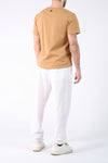 T-shirt Barone Ricamo Back New Cammello uomo Barone firenze - 4