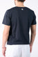 T-shirt Barone Ricamo Back New Blu uomo Barone firenze - 1