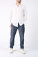 Camicia Uomo Lino Bianco uomo Barone firenze - 2