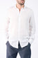 Camicia Uomo Lino Bianco uomo Barone firenze - 1