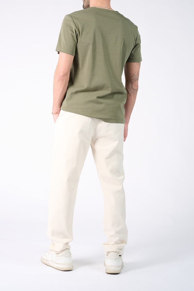 T-shirt Barone Ricamo Fronte Verde
