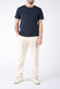 T-shirt Barone Ricamo Fronte Blu uomo Barone firenze - 2