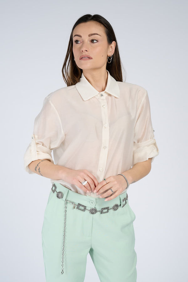 Camicia Classica Donna Panna donna Barone firenze