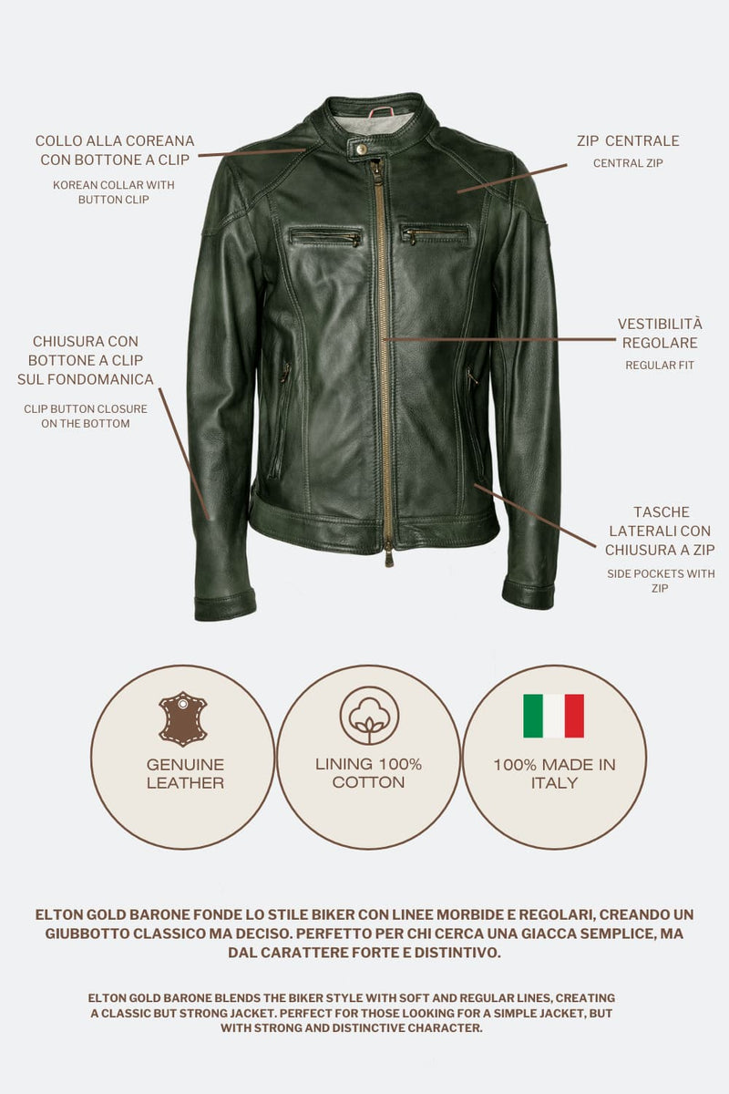 Elton Verde uomo Barone firenze - 6