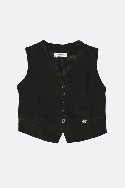 Gilet Star donna Nero