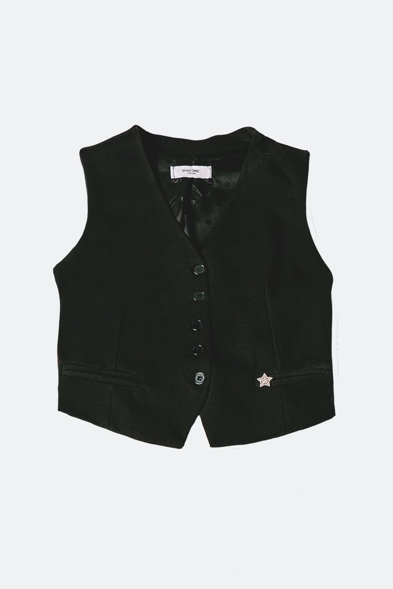 Gilet Star donna Nero donna Barone firenze - 2