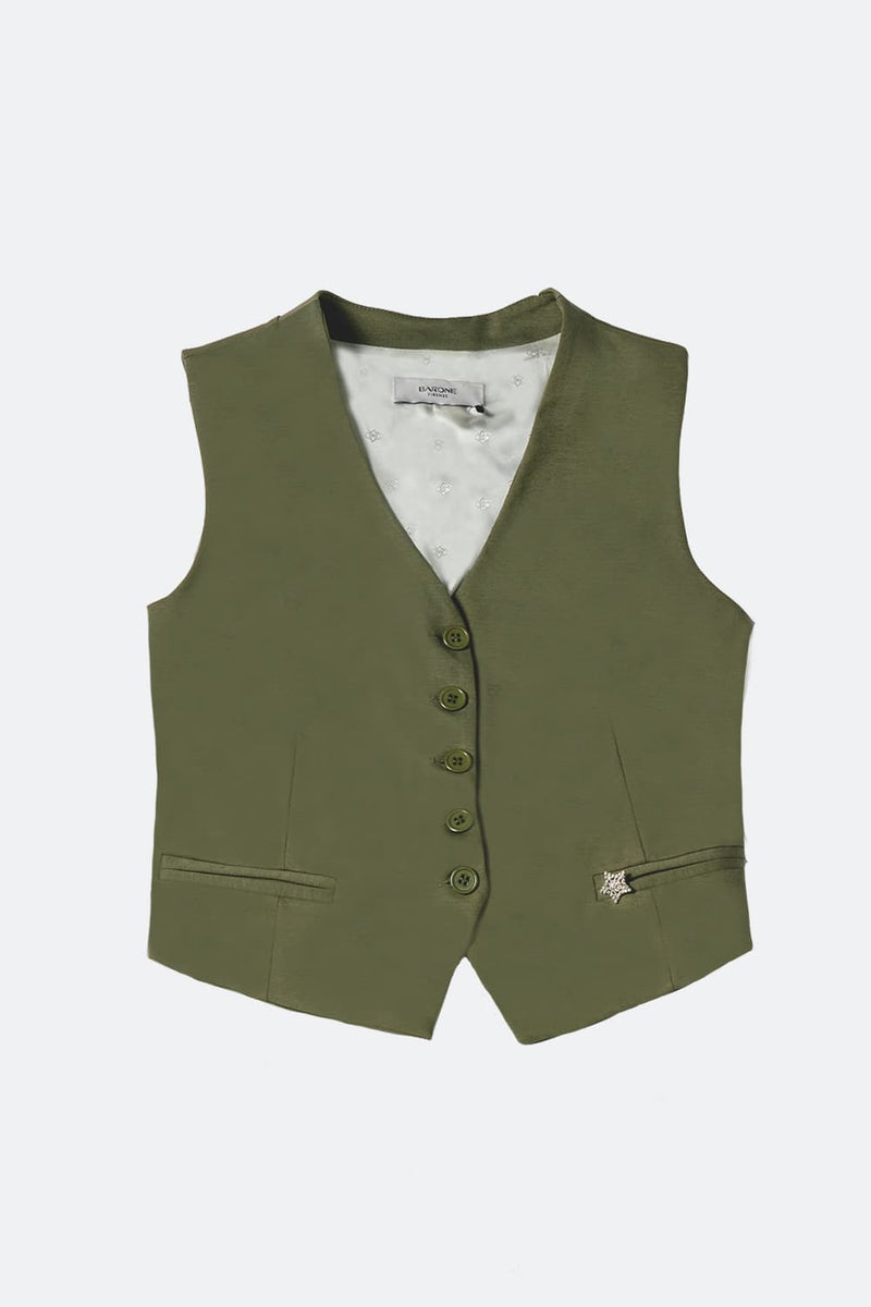 Gilet Star donna Verde donna Barone firenze - 2