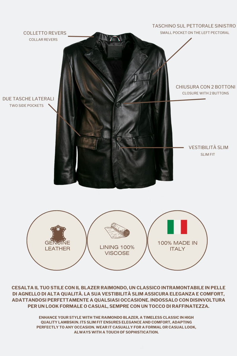 Blazer Raimondo unisex Barone firenze - 6