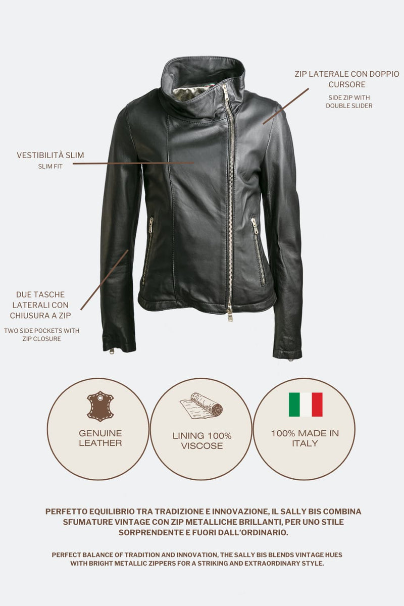 Sally Bis Collo Oro Nero donna Barone firenze - 4