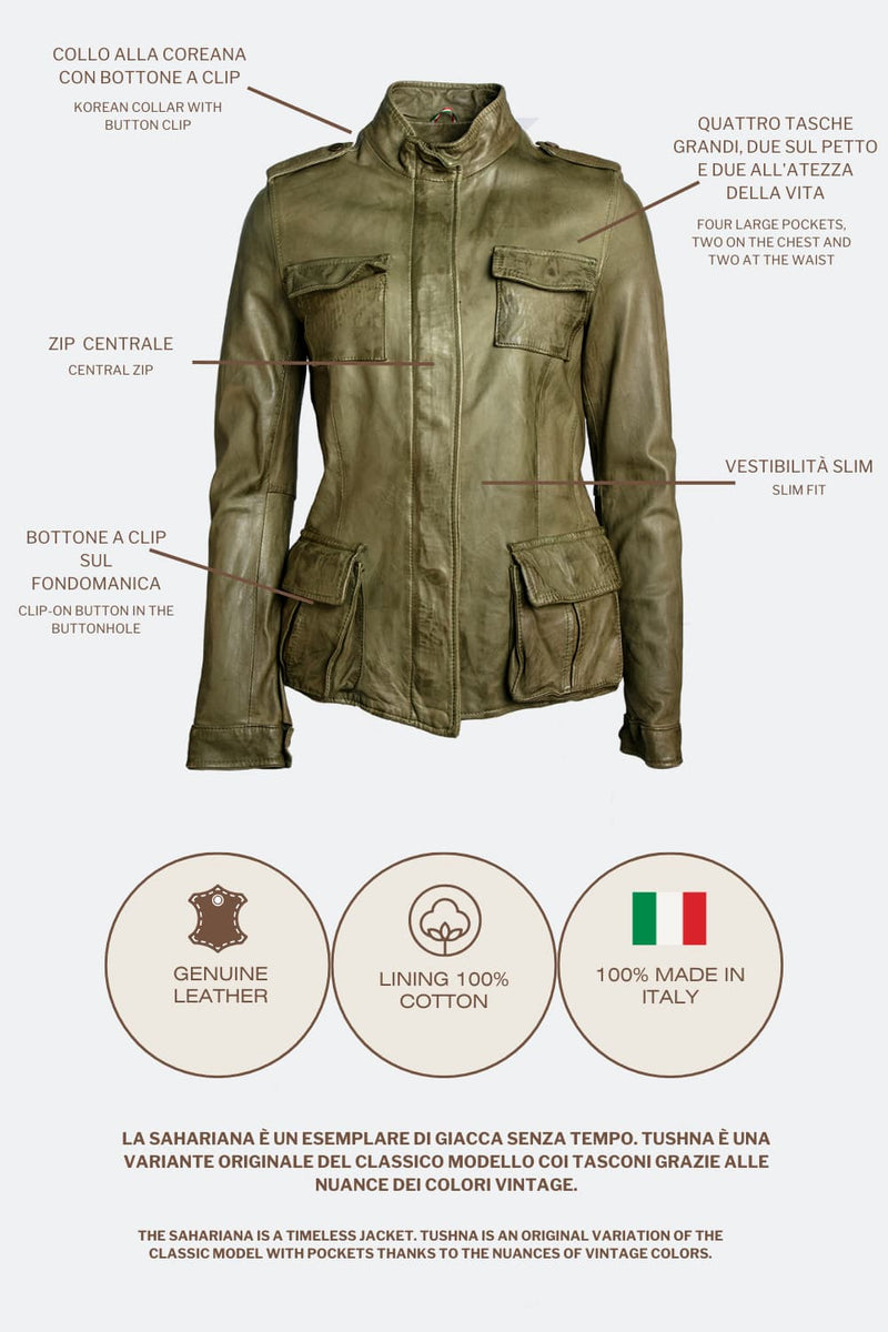 Tushna Vintage Verde donna Barone firenze - 5