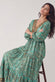 Abito Lungo Gipsy Turchese donna Barone firenze - 2