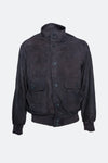 Aldo Polo Camoscio Blu unisex Barone firenze - 2