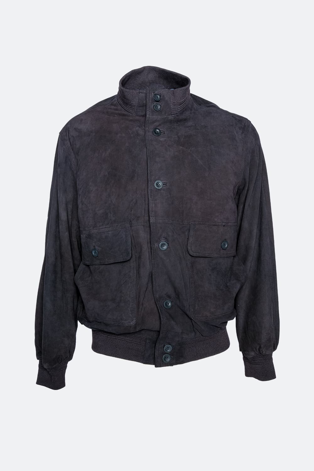 Aldo Polo Camoscio Blu unisex Barone firenze - 2