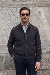 Aldo Polo Camoscio Blu unisex Barone firenze - 1