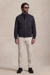 Aldo Polo Camoscio Blu unisex Barone firenze - 4