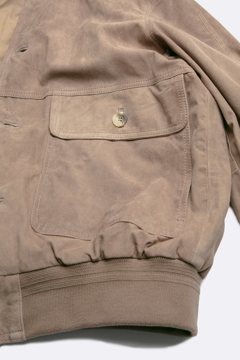 Aldo Polo Camoscio Taupe unisex Barone firenze - 5