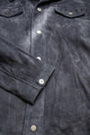 Ale Camoscio Sfoderata Blu unisex Baronefirenze - 8