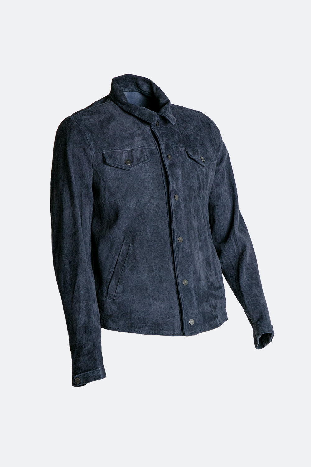 Ale Camoscio Sfoderata Blu unisex Baronefirenze - 5