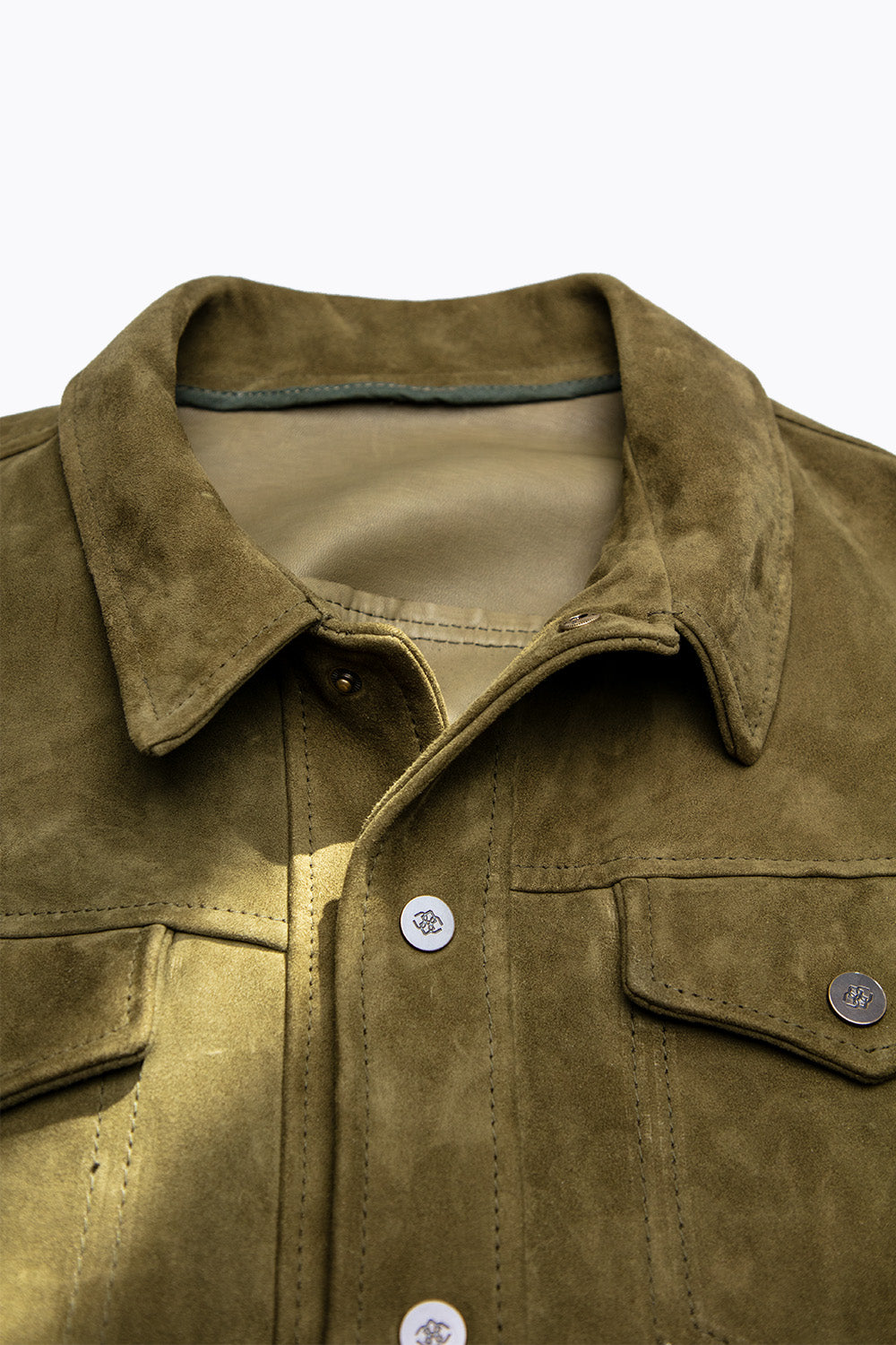 Ale Camoscio Sfoderata Verde unisex Baronefirenze - 7