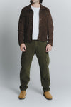 Pantaloni Cargo Verde Uomo uomo Barone firenze - 3