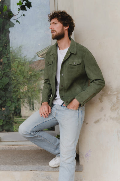 Ale Camoscio Verde Uomo