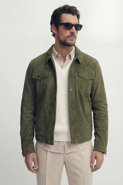Ale Camoscio Verde Uomo