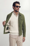 Ale Camoscio Verde Uomo unisex Barone firenze - 8