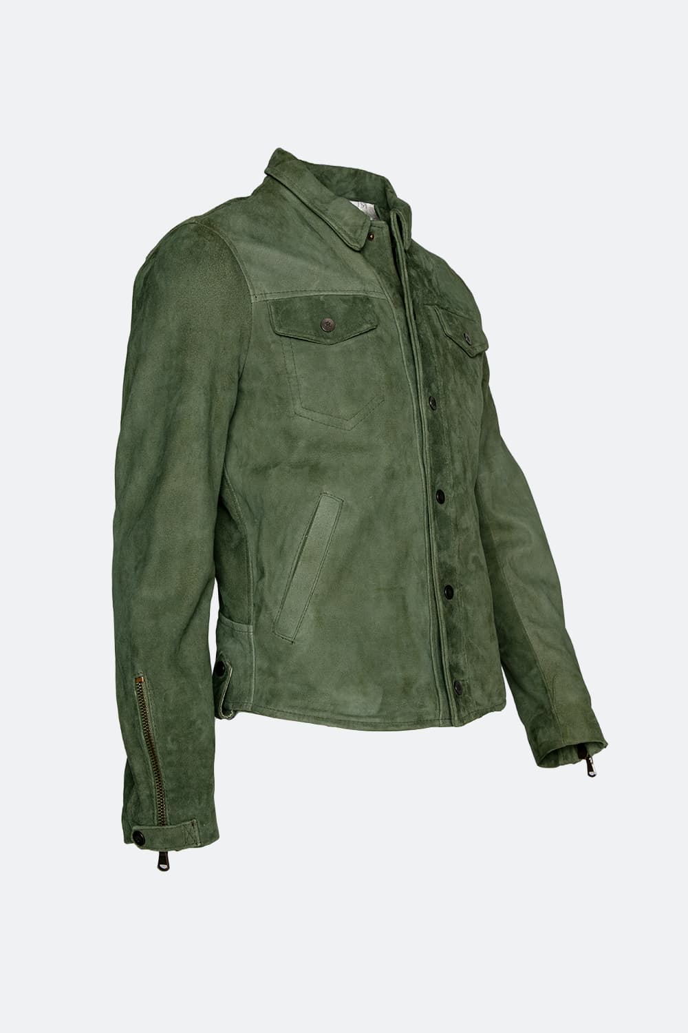 Ale Camoscio Verde Uomo unisex Barone firenze - 10