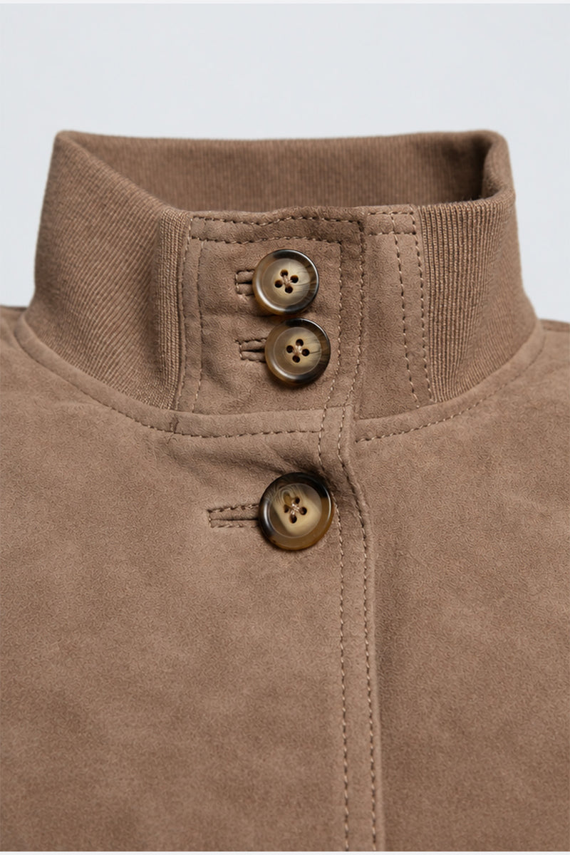 Alma Camoscio Taupe donna Barone firenze - 6