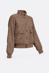 Alma Camoscio Taupe donna Barone firenze - 4