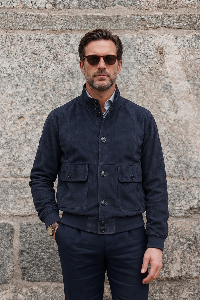 Amedeo Camoscio Blu uomo Barone firenze - 1