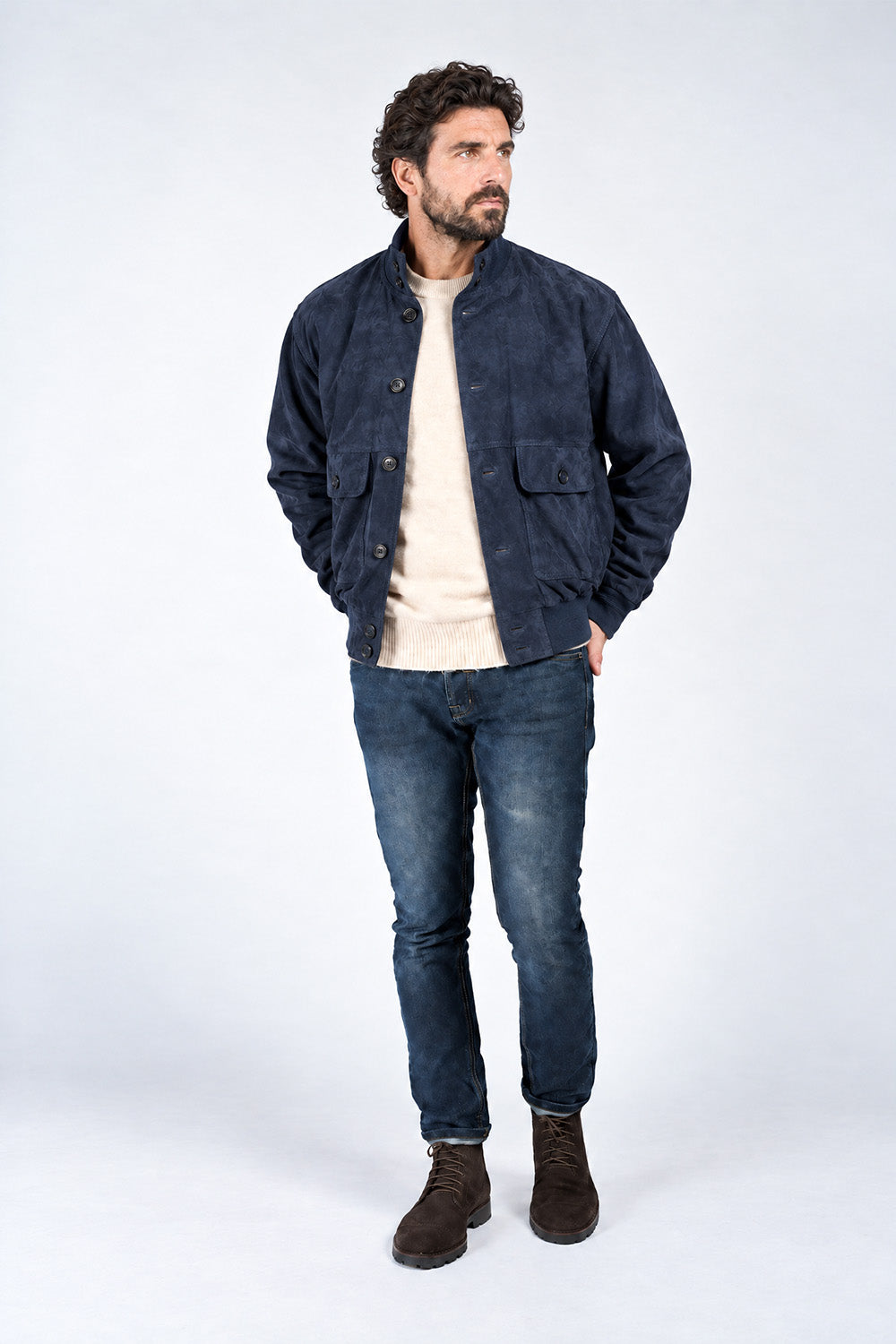 Amedeo Camoscio Blu uomo Barone firenze - 3