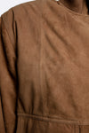 Amedeo Camoscio Cognac Scuro uomo Barone firenze - 4